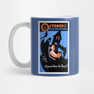 October's "Bright Blue Weather" Restored WPA Poster Mug